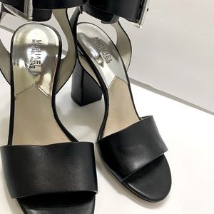 Michael Kors Black high heels sandals